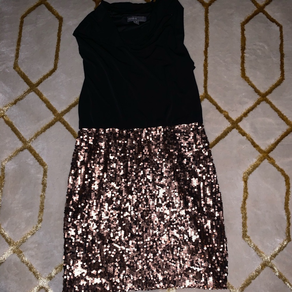 Dress with SEQUINS skirt!